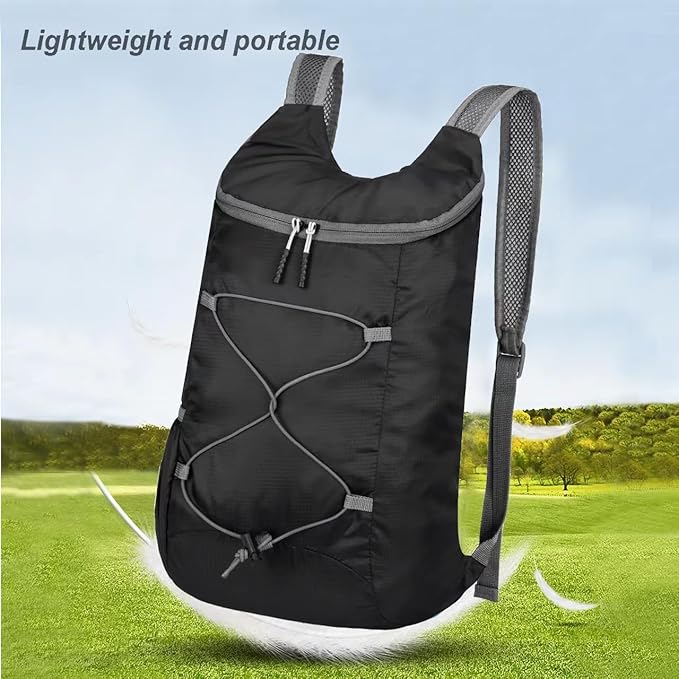 16L Lightweight Foldable Hiking-Backpack Small Packable-Daypack For Travel,Ultralight