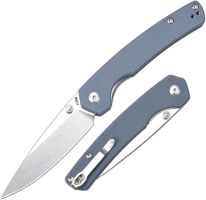 CJRB Kain Pocket Knife for Men, 2.95'' AR-RPM9 Steel Blade G10 Handle Folding Knife with Pocket