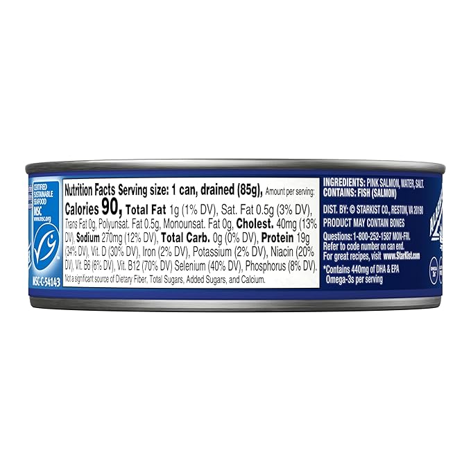 StarKist Wild Pink Salmon - Skinless, Boneless - 5 oz Can