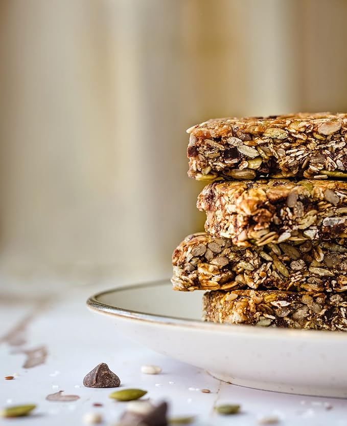 88 Acres Granola Bars | Dark Chocolate Sea Salt | Gluten Free, Nut-Free Oat and Seed Snack Bar |