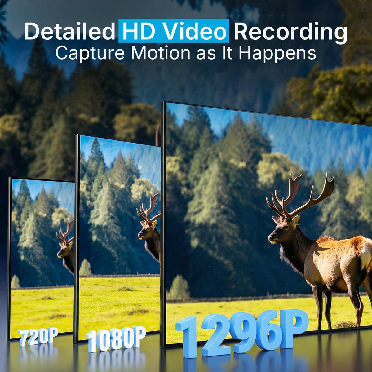 Meidase Trail Camera - 64MP, 1296p, Non-Cellular, Non-WiFi, Waterproof - product view 7