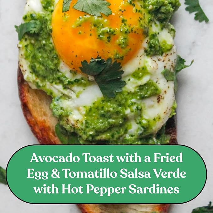 Fishwife Sardine Quad 4-Pack (2x Sardines with Lemon, 2x Sardines with Hot Pepper) | Wild-Caught &