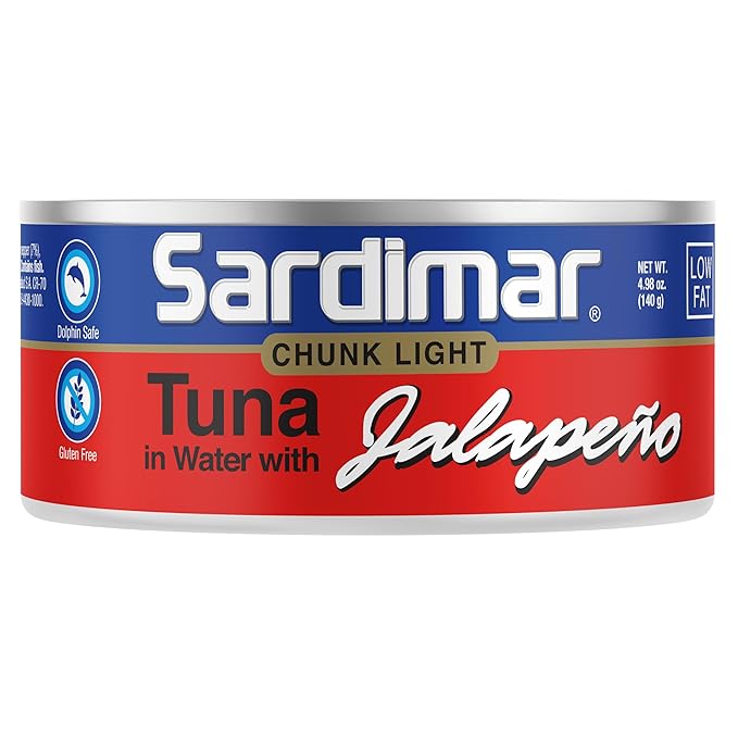 Sardimar Chunk Light Tuna ( Jalapeño, 6 Pack)