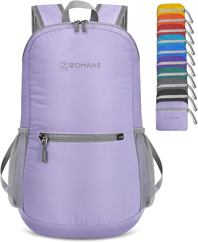 ZOMAKE Ultra Lightweight Hiking Backpack 20L - Packable Small Backpacks Water Resistant Daypack for