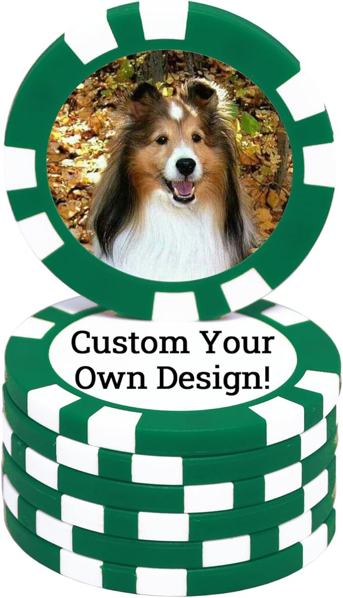 12 Grams Perfessional Customized Clay Poker Chips 30-500 PCS Personalized Casino Chips with Logo &