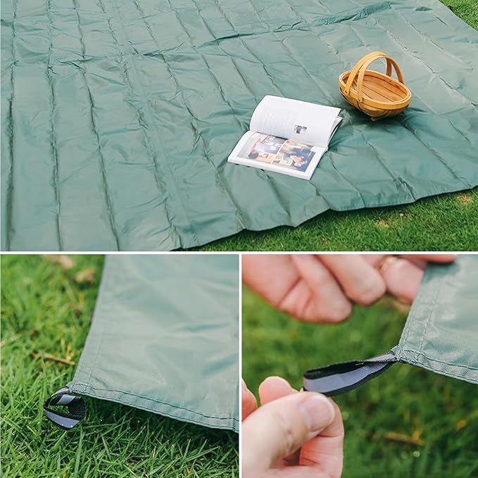 Azarxis Pocket Blanket Waterproof Beach Picnic Festival Mat Sandproof Ultralight Compact Portable