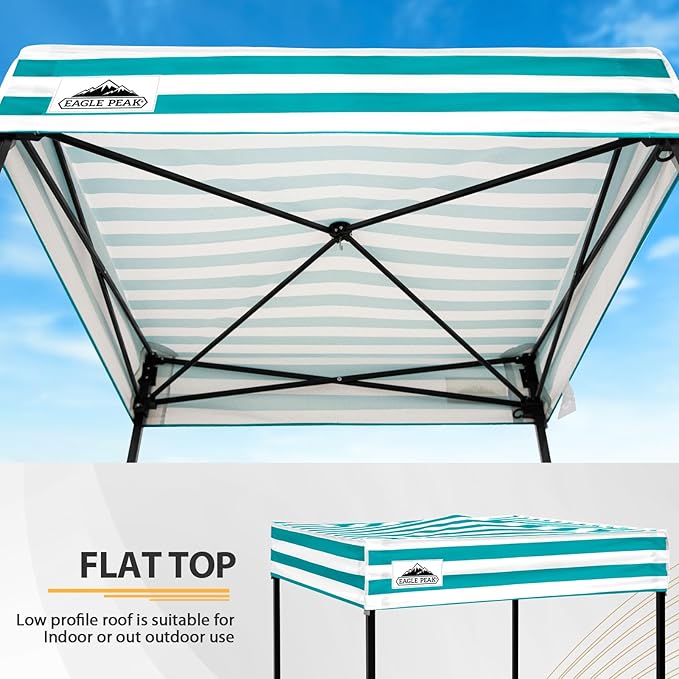 EAGLE PEAK Flex Compact 4x4 Pop-up Canopy Changing Room, Portable Privacy Dressing Room for Indoor