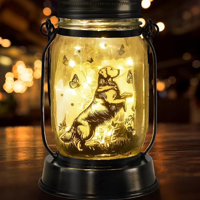 kyoryuger Pyrenees Gifts for Women/Men Pyrenees Dog Solar Lanterns Mom Birthday Dog Lovers Lantern