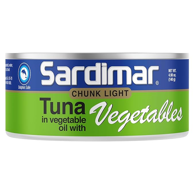 Sardimar Chunk Light Tuna ( Vegetables- Pack of 12 )