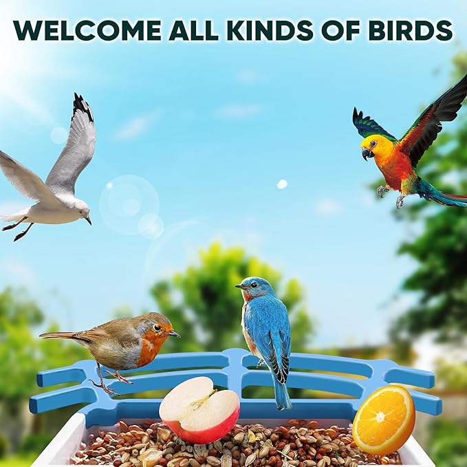 Solar Panel for Bird Feeder, Continuously 3W Power Supply for Your Bird Feeder Camera, Type-C Plug