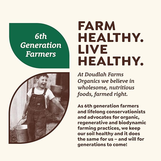 Organic Dried Black Beans 5 lb, Unsalted, Low-Sodium, Non-GMO, Farmed From Regenerative Soil
