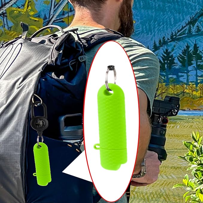 2 Pcs Waterproof Lighter Case Cover Holder for BIC Regular Lighters Sleeve Type J6 Outdoor Survival