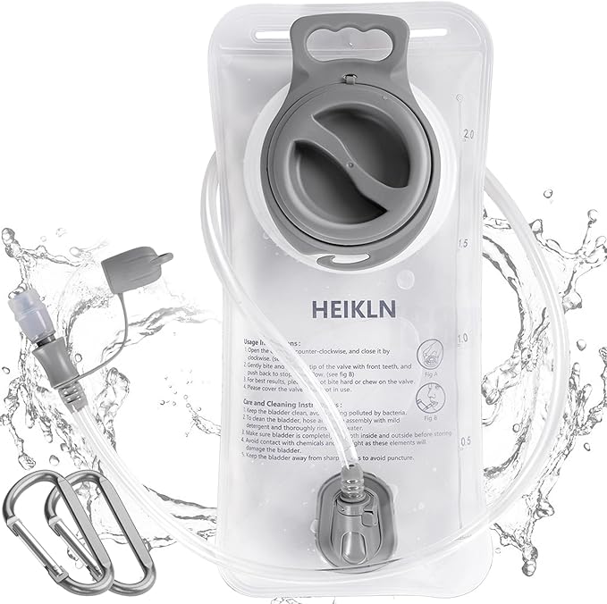 Hydration Bladder 1.5L-2L-3L,Leak Proof Water Reservoir, BPA Free Military Water Storage Bladder