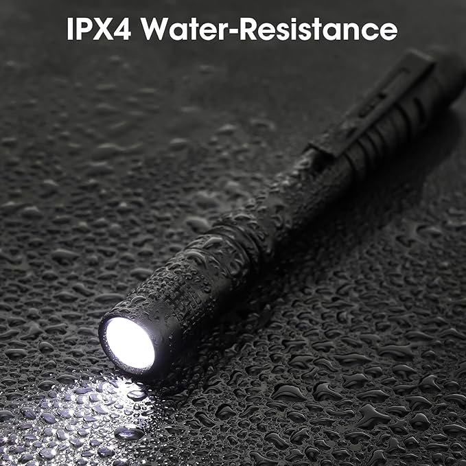 Pen Light Flashlight 2Pcs, LED Small Mini Pen Lights for Home, Emergency, Handheld Pocket