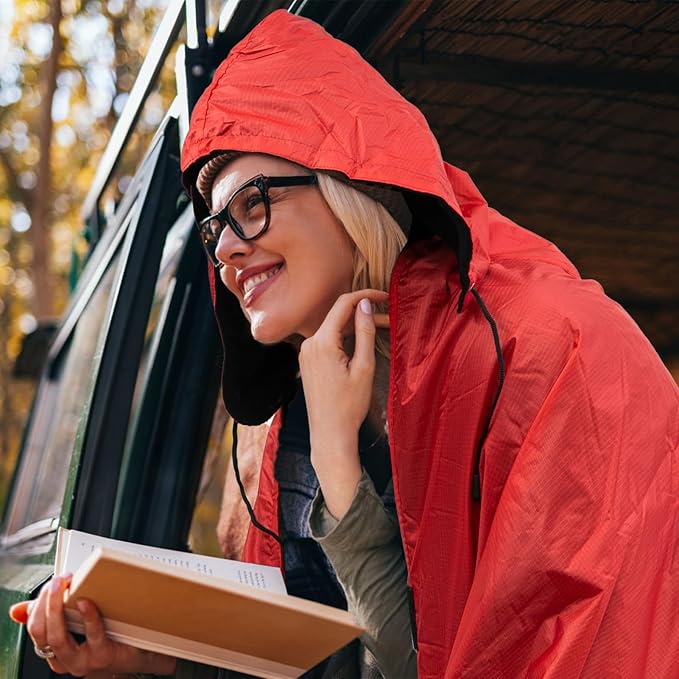 Fleece Waterproof Outdoor Blanket - Windproof Stadium Blanket for Camping, Picnics, and Sports Stay