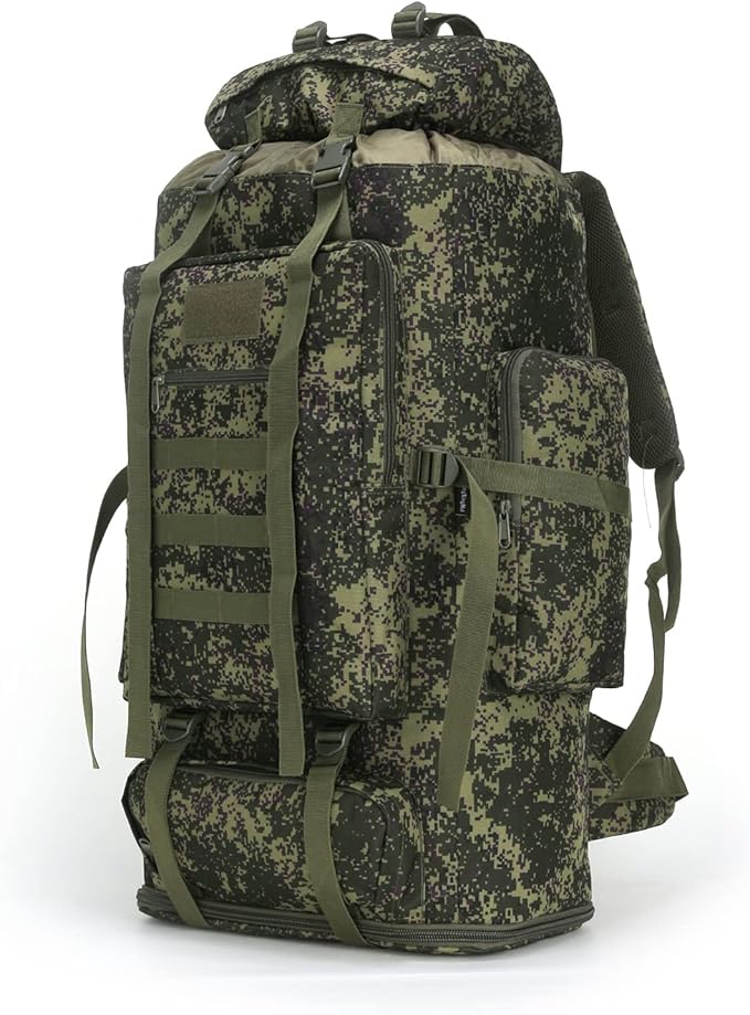 Hiking Backpack for Men 70L/100L Camping Backpack Military Rucksack Molle 3 Days Assault Pack for