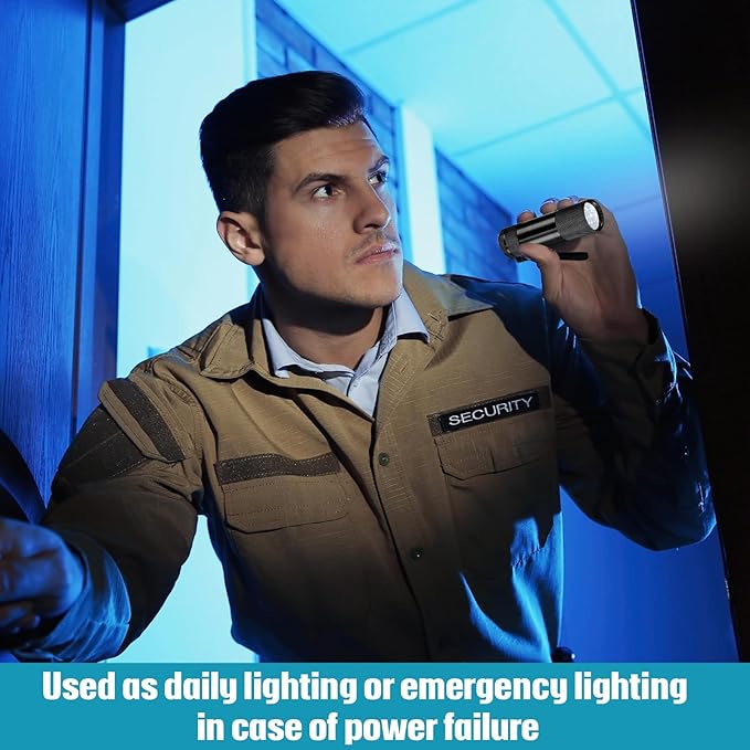 VIHOSE 20 Pcs Mini Flashlights Bulk, Bright Aluminum Handheld Flash Light with Lanyard Small LED