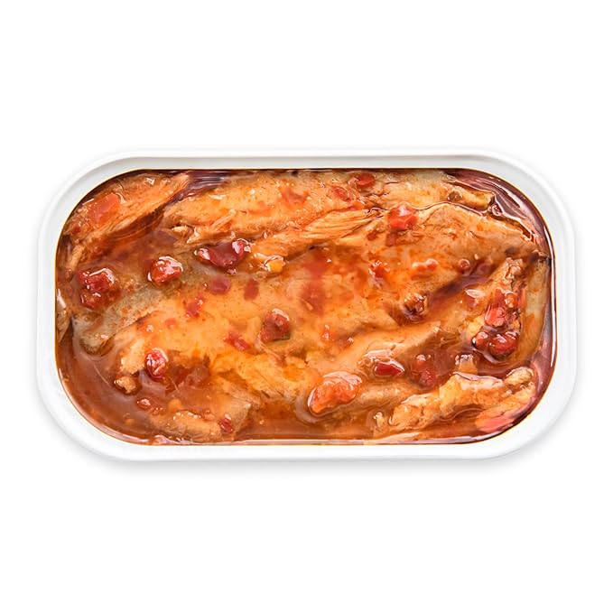 King Oscar Mackerel in Sweet Thai Chili Sauce, 4.05 Ounce Can (Pack of 12), Skinless & Boneless