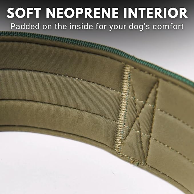 Spark Paws Tactical Dog Collar - Heavy Duty, Premium Quality, Thick and Durable for Large and