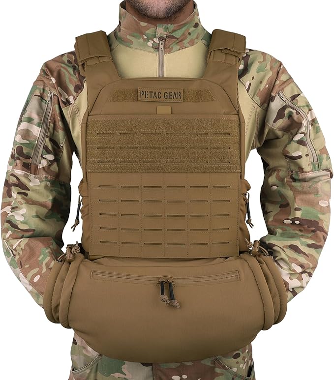 PETAC GEAR Tactical Hand Warmer,Portable Drop Hanger Waist Handwarmer Pouch for Hunting Golf