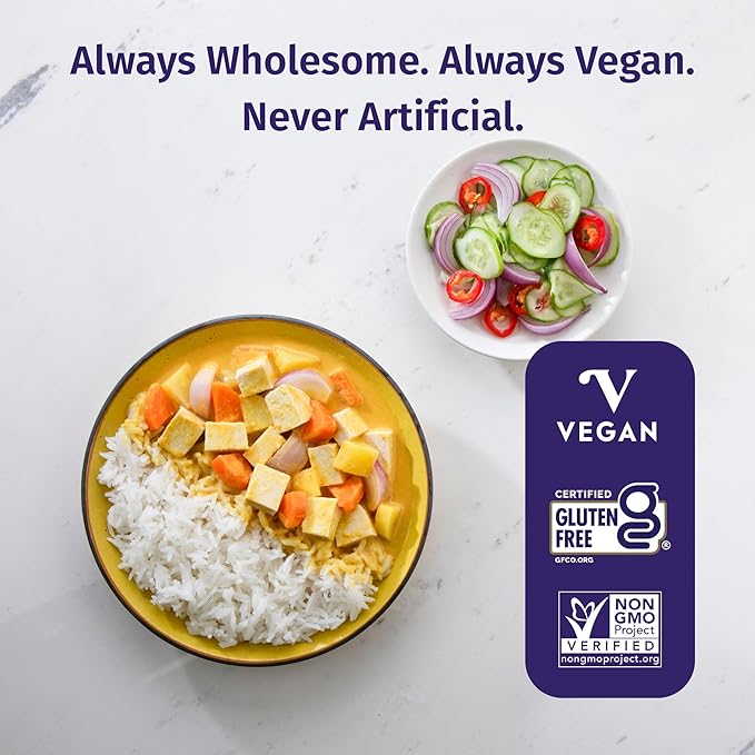 Watcharee's Thai Yellow Curry Sauce, Authentic Handcrafted Recipe, Vegan, Non-GMO, Gluten-Free