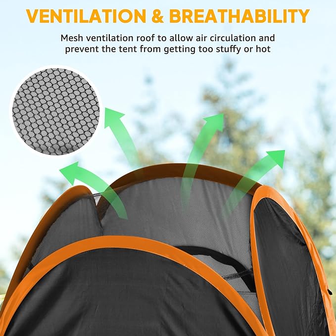 Chihee Outdoor Privacy Shelter Pop Up Camping Bathroom Tent Pod Portable Changing 1 Room Instant