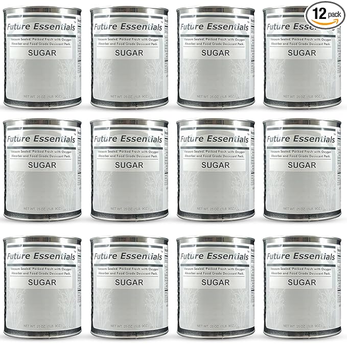 Future Essentials White Sugar Pure Granulated Sugar for Baking & Cooking Natural Sweetener Shelf