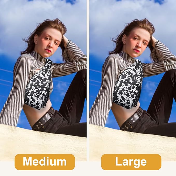 Crossbody Bags for Women Man Waterproof Sling Bag Backpack Trendy Casual Cross Body Bag with