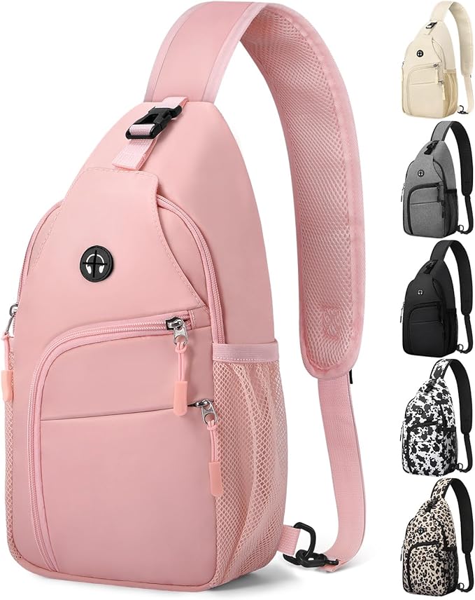 Crossbody Bags for Women Man Waterproof Sling Bag Backpack Trendy Casual Cross Body Bag with