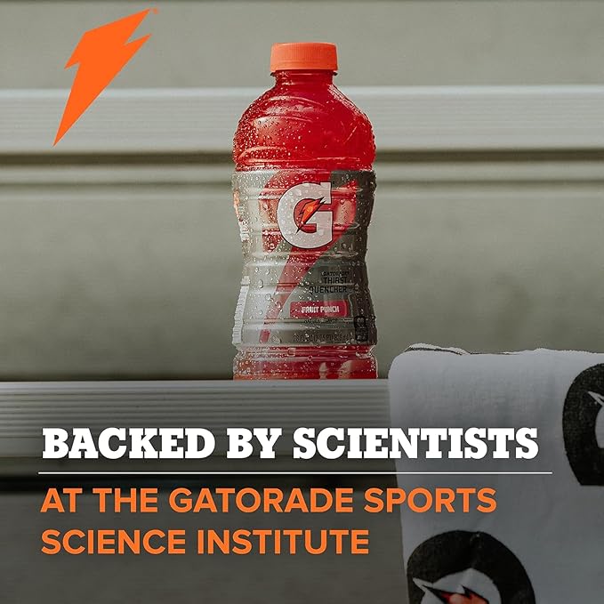 Gatorade Thirst Quencher, Grape Berry, Strawberry Variety Pack, 12 Fl Oz (Pack of 18)