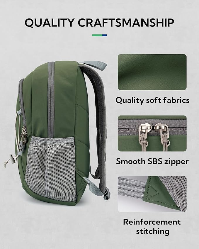 WATERFLY 12L Small Hiking Backpack: Day Pack Lightweight Travel Bag Camping Fitness Cycling Outdoor