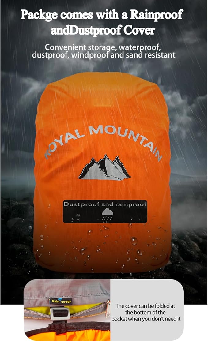 Small Hiking Backpack, 20L Lightweight Travel Backpacks For Men Women, Water Resistant Outdoor Day