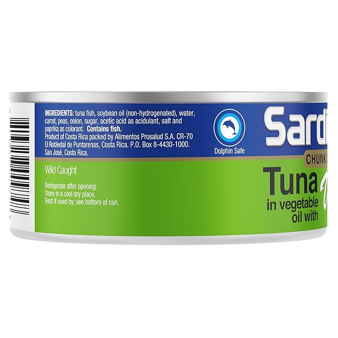 Sardimar Chunk Light Tuna ( Vegetables- Pack of 12 )
