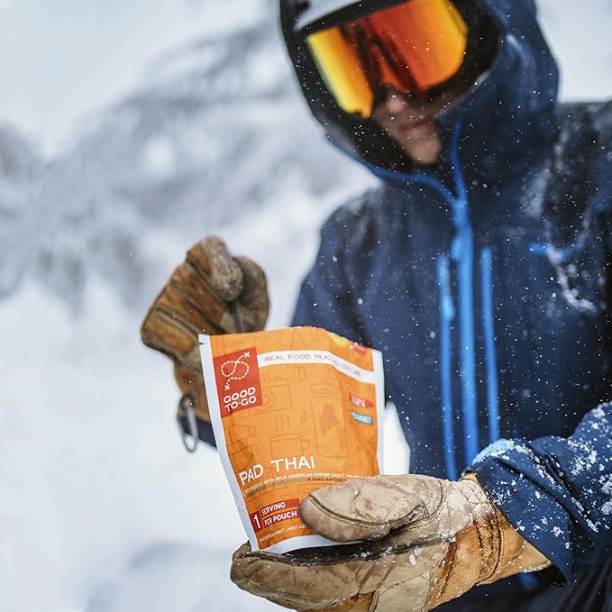 GOOD TO-GO Pad Thai (Single Serving) | Camping & Backpacking Food | Just Add Water Backpacking