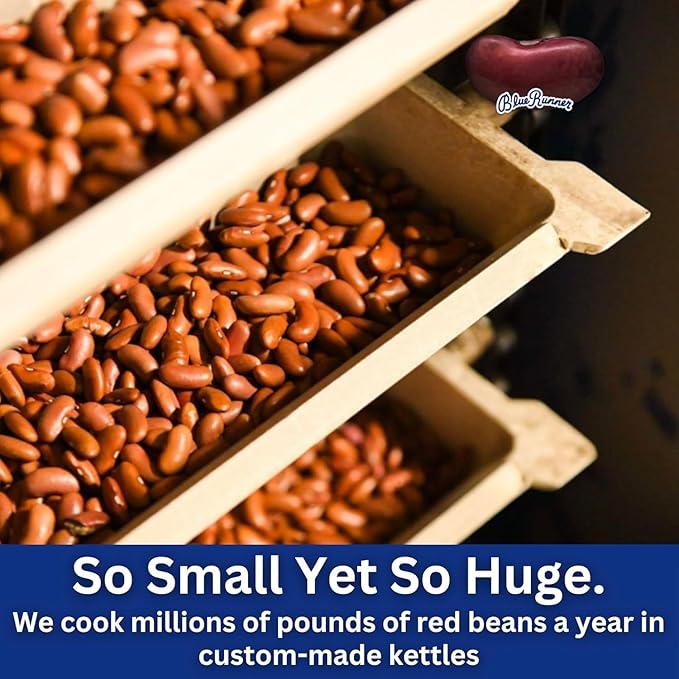 Blue Runner Creole Cream Style Red Beans, 16-Ounce (Pack of 12)