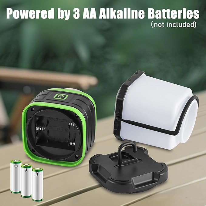 Lichamp LED Camping Lantern, Battery Powered LED Lights Camping Essentials, Portable Lanterns