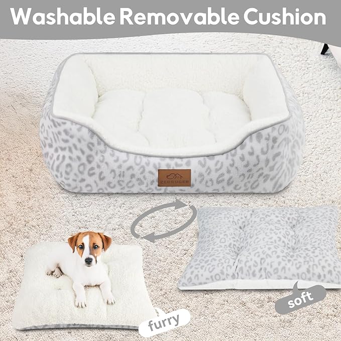 Rectangle Cat Dog Bed for Large Medium Small Pets Indoor Outdoor Machine Washable Sleeping Sofa