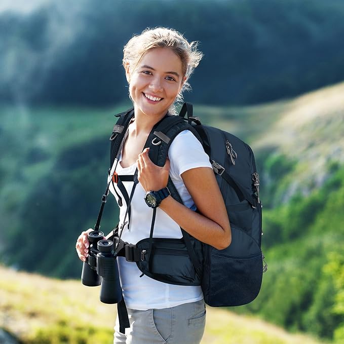 Maelstrom Hiking Backpack, 40L Waterproof Camping Daypack for Men and Women, Lightweight Travel