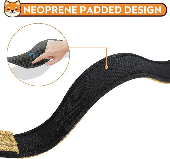 Reflective Dog Collar, Adjustable Soft Neoprene Padded Nylon Pet Collars with Buckle for Puppy and