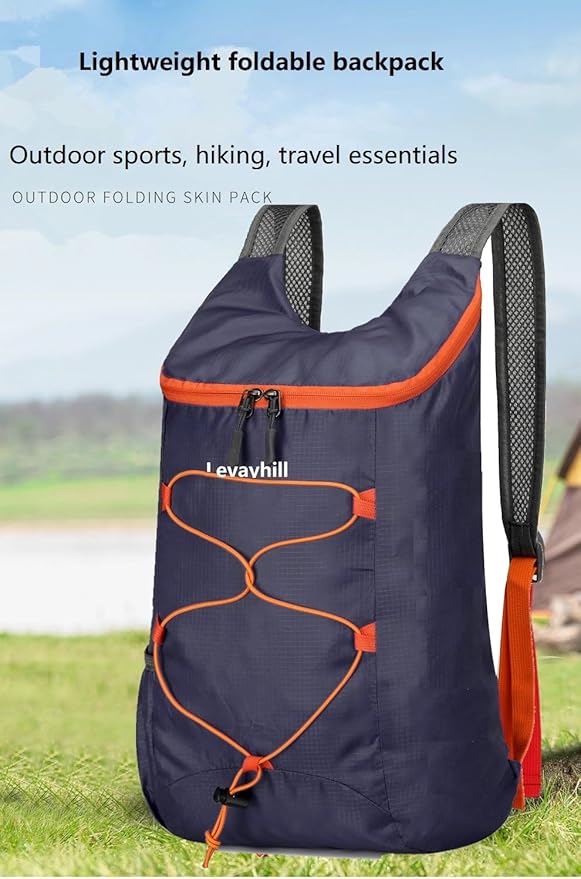 16L Lightweight Foldable Hiking-Backpack Small Packable-Daypack For Travel,Ultralight
