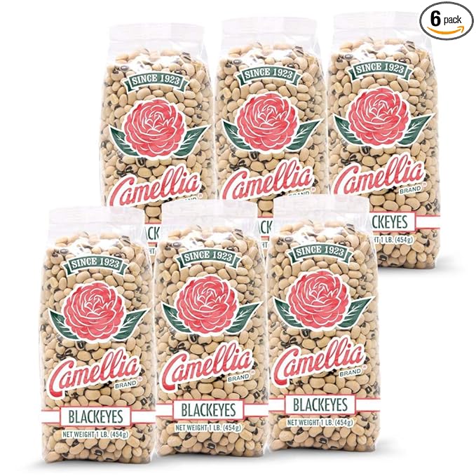 Camellia Brand Dried Blackeye Peas ??Premium Non-GMO Southern Pea for Hoppin??John, Soups, Stews