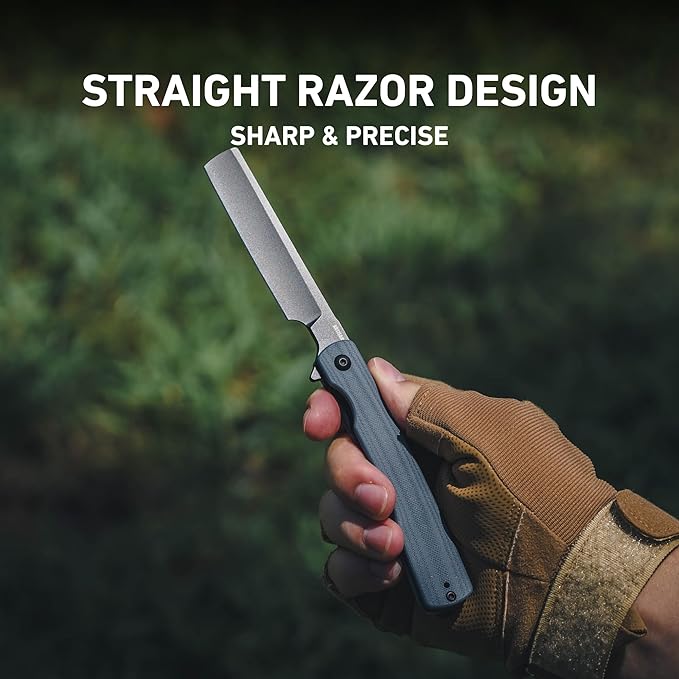 ARTISANCUTLERY Orthodox V2 Folding Knife, 3.54" AR-RPM9 Steel Blade G10 Handle Pocket Knife for Men