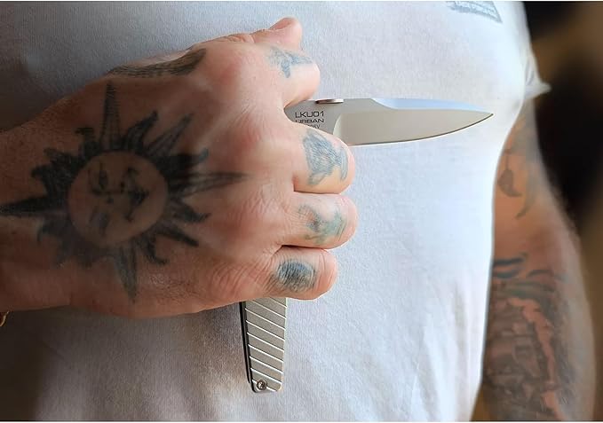 Extrema Ratio - LKU01 (Sideral), Folding Knife, Böhler N690 Steel Blade 58 HRC, Sandblast Finish