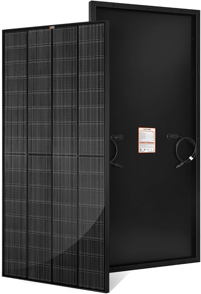 RICH SOLAR 250 Watt 12 Volt 18BB Monocrystalline Solar Panel N-Type Cells High Efficiency Solar