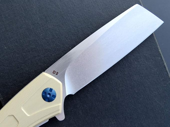 Eafengrow EF931 Pocket Knife D2 Steel Blade Outdoor Tool Knives G10 Handle Pocket Clip EDC Reliable