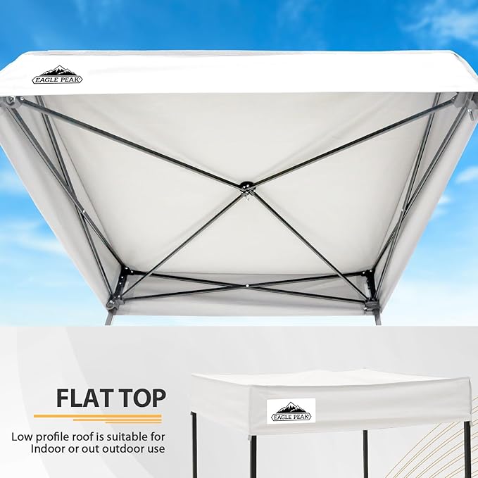 EAGLE PEAK Flex Compact 4x4 Pop-up Canopy Changing Room, Portable Privacy Dressing Room for Indoor