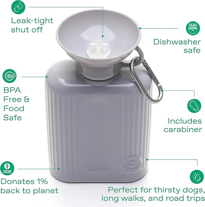 Springer Dog Water Bottle | Portable Travel Water Bottle Dispenser for Dogs | Dog Gift Seen on