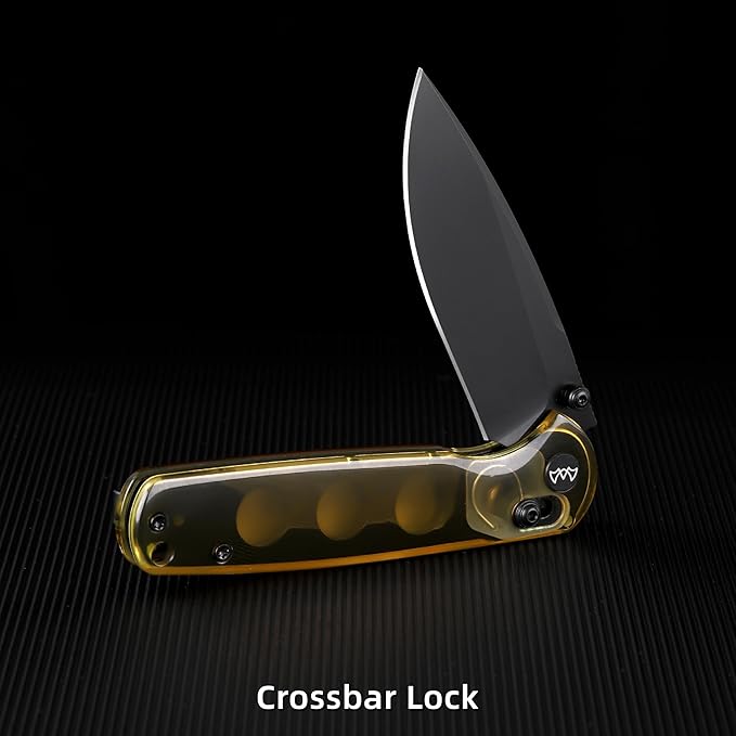 Folding Pocket Knife, Survival Knife Tactical Hunting Knife,3.23??Sharp Folding Blade with Ultem