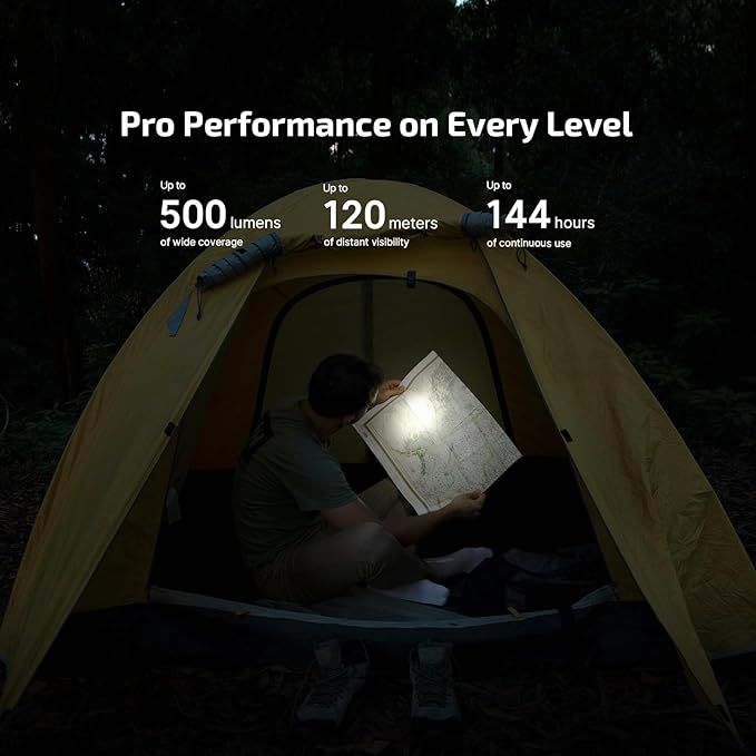 OLIGHT Oclip Pro EDC Flashlight Clip-on Light, Rechargeable 500 Lumens with Three Lighting