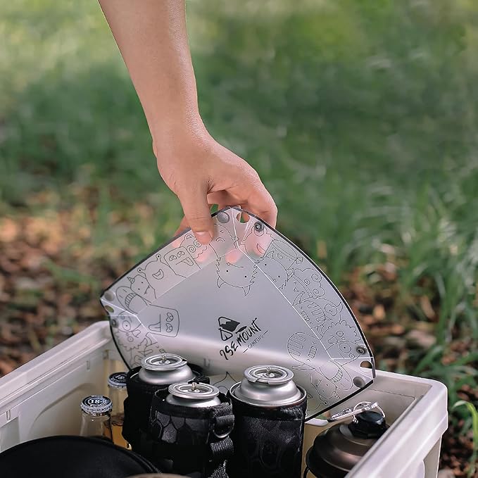 Collapsible Bowl Plate Set, Portable Camping Tableware, Food Grade Material Free Folding Plate for